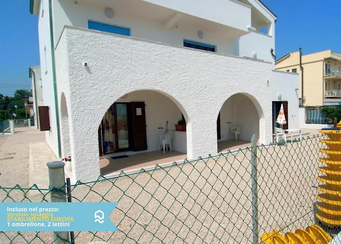 Appartement Rs304 - Marcelli, Nuovo Bilo Fronte Mare Con Inclusa