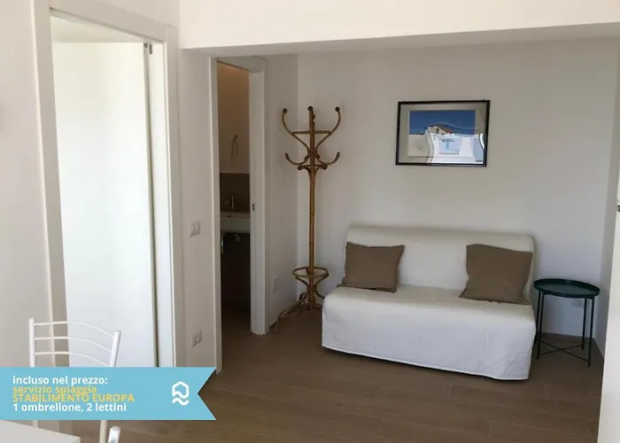 Rs304 - Marcelli, Nuovo Bilo Fronte Mare Con Inclusa Appartement Marcelli