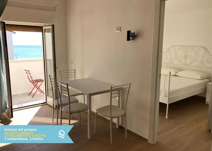 Rs304 - Marcelli, Nuovo Bilo Fronte Mare Con Inclusa *