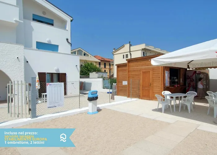Rs304 - Marcelli, Nuovo Bilo Fronte Mare Con Inclusa Appartement Marcelli