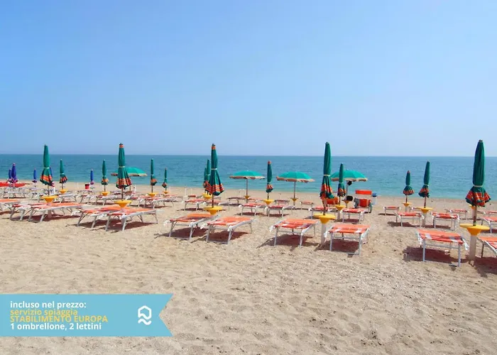 Rs304 - Marcelli, Nuovo Bilo Fronte Mare Con Inclusa * Marcelli